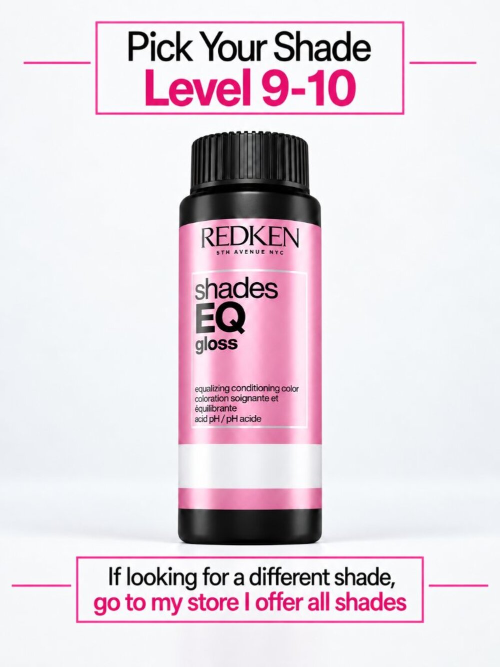 Redken Shades EQ Gloss Toner Pick Your Shade Level 9-10